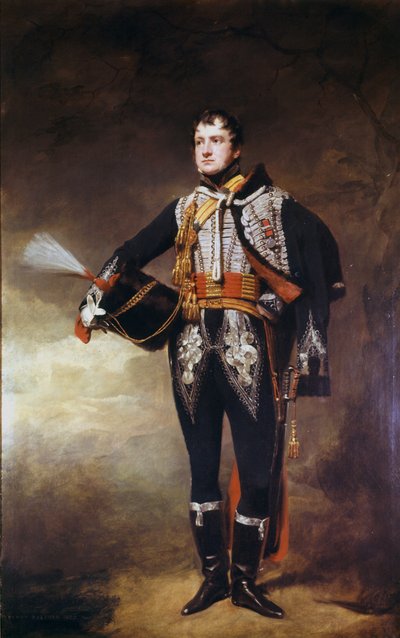 Leutnant John James Douglas (1792-1836) ca. 1819 von Henry Raeburn